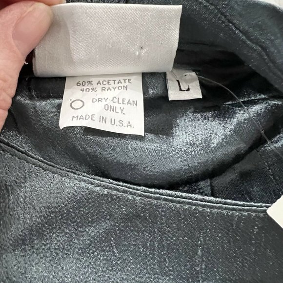 Kd Spring Womens Lagenlook Dress With Cardigan Art to Wear Green Size Large L - Picture 10 of 11